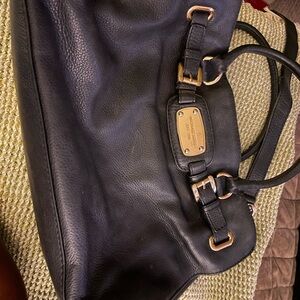 Black Leather Handbag